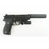 Страйкбольный пистолет Galaxy G.26A (Sig Sauer 226) с ЛЦУ и глушителем