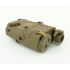 Тактический блок (фонарь с ЛЦУ) VFC AN/PEQ-15 ATPIAL Tan